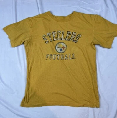 Camiseta Reebok Niños Juveniles Colección Vintage Pittsburgh Steelers NFL - Grande Foto 1 de 4
