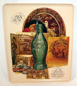 NEW 1979 COCA COLA BOTTLING COMPANY OF NEW YORK 75TH ANNIVERSARY 1904-1979 TRAY - Picture 1 of 9