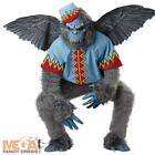 Deluxe Flying Monkey Mens Halloween Wizard of Oz Fancy Dress Adult Costume + Hat