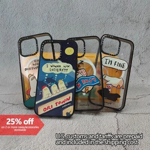 SSEBONG Casetify Acrylic Impact Case for iPhone 13-17 optional MagSafe&Kickstand - Picture 1 of 15