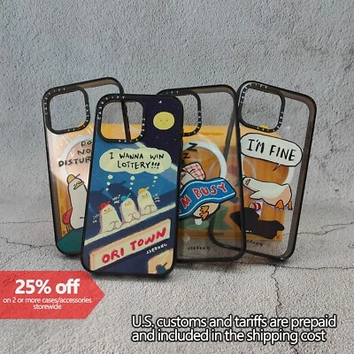 SSEBONG Casetify Acrylic Impact Case for iPhone 13-17 optional MagSafe&Kickstand - Image 1 of 4