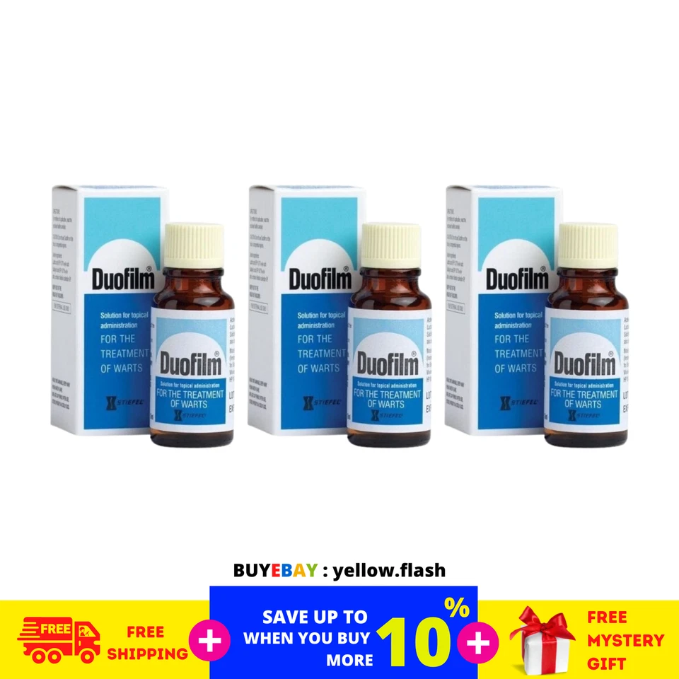 Duofilm Solution for Treatment of Warts Corns Calluses 15ml