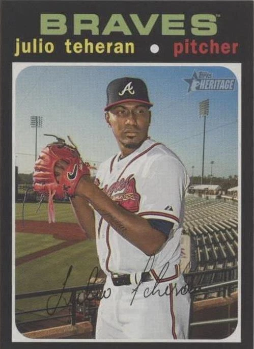 2020 Topps Heritage - Julio Teheran #22