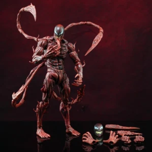 IN STOCK Venom Carnage Action Figure Movable Model Collectible Toy Gift New - Picture 1 of 18