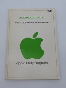 Programmatori Aiuto #1 1978 Manuale Operativo Installazione Apple Utility Programmi - Foto 1 di 9