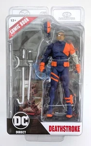 2024 McFarlane DC Direct Page Punchers Deathstroke DC Rebirth 7" Figure - Picture 1 of 3
