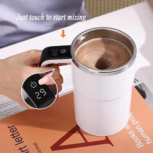 Selbstrührende Tasse Lazy Magic Mug Selbstrührender Becher automatisch Rührend - Bild 1 von 17