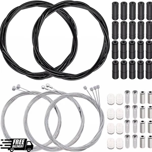 Bicycle Brake and Shift Cable Housing Kit for Mountain and Road Bikes - Picture 1 of 9