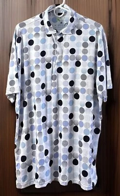 Mens Tailorbyrd Golf Polo Shirt SPF 30 Moisture Wicking Sz XL - Image 1 of 4