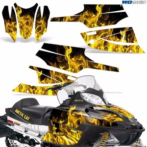 Sled Graphic Stickers Decals For Arctic Cat Firecat/Sabercat 2003-2006 ICE Y - Foto 1 di 4