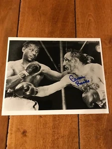Carmen Basilio SIGNED AUTOGRAPHED 8X10 PHOTO AUTO - Picture 1 of 3