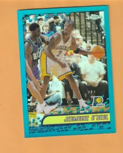 Jermaine O'Neal Indiana Pacers 2001-02 Topps refractores cromados #18 7B - Imagen 1 de 2