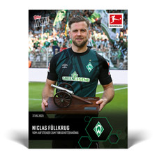 Topps Now Bundesliga 2022-23 - Card 216 - Niclas filling pitcher - Werder Bremen