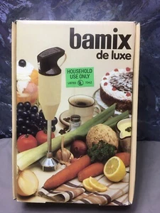 Vintage Bamix de Luxe M 122 Handmixer mit Box Schweiz #149 - Bild 1 von 11