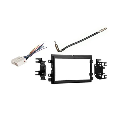 Fits Ford Transit Connect 2013 DDIN Aftermarket Harness Radio Install Dash Kit - Image 1 of 4