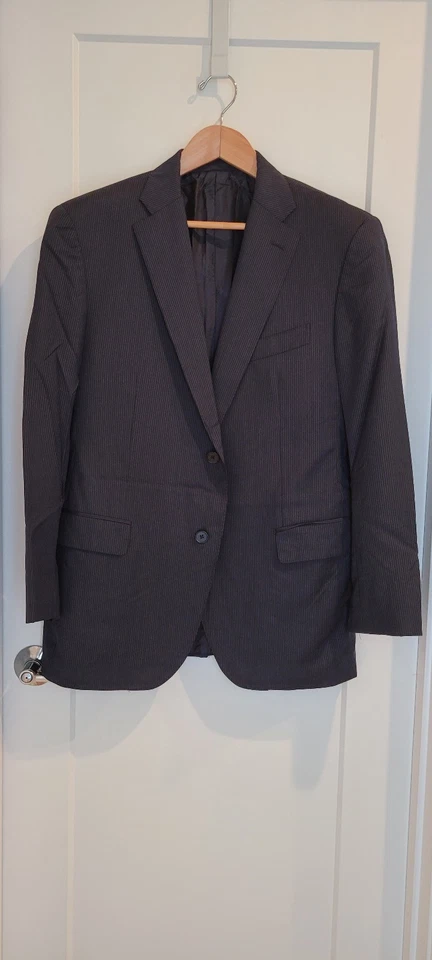 Men's CARUSO Taylor Richards Conger Wool 2 Piece SUIT Blue EU54 (US44) Waist 34 - Image 1 of 4