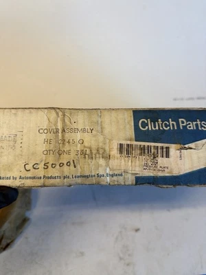 Комплект сцепления Triumph Spitfire Borg & Beck HE2245Q / CC50001 Англия - Изображение 1 из 4