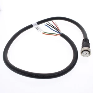 Hubbell Mini-Quick Cable Female Plug 6P7W Quick-Connect 16AWG 10A 3 Ft HCMS07103 - Picture 1 of 5