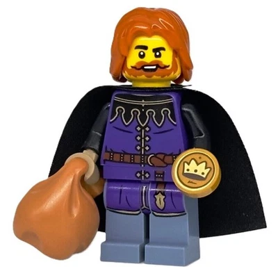 Новая минифигурка LEGO Castle — королевский сборщик налогов со средневековой городской площади 10332 - Изображение 1 из 2