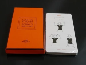 Authentic HERMES Scarf Card Tying Method No.6 #8495 - Picture 1 of 3