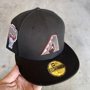 7 3/4 ARIZONA DIAMONDBACKS Hat Club fitted Baseball Cap 59fifty 1998 Inaugural - Picture 1 of 3