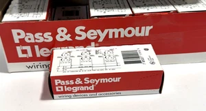 Pass & Seymour Legrand Duplex Receptacle Side Wire Commercial Grade Outlet Ivory - Picture 1 of 4