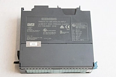 SIEMENS 6ES7331-7RD00-0AB0 SIMATIC S7 FS:17 -used- - Bild 1 von 4