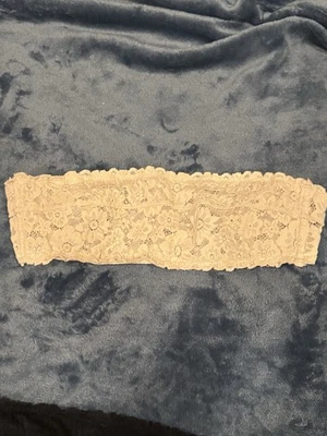 Sujetador con aros Aerie mujer nude encaje bandeau 34B con 3 longitudes ajustables Foto 1 de 4