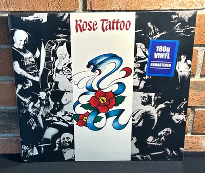 ROSE TATTOO - Self Titled, Limited Import 180 Gram BLACK VINYL LP Gatefold New! - Image 1 of 4