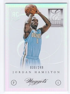 2012-13 Panini Elite Series #213 Jordan Hamilton Rookie RC #030/249 - Bild 1 von 1