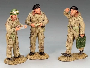 King & Country - British Dismounted Tank Crew DD136 World War II WWII D-Day - Picture 1 of 1