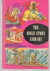 1963 The Bible Story Library Volume Two Illustrated HC - Picture 1 of 1