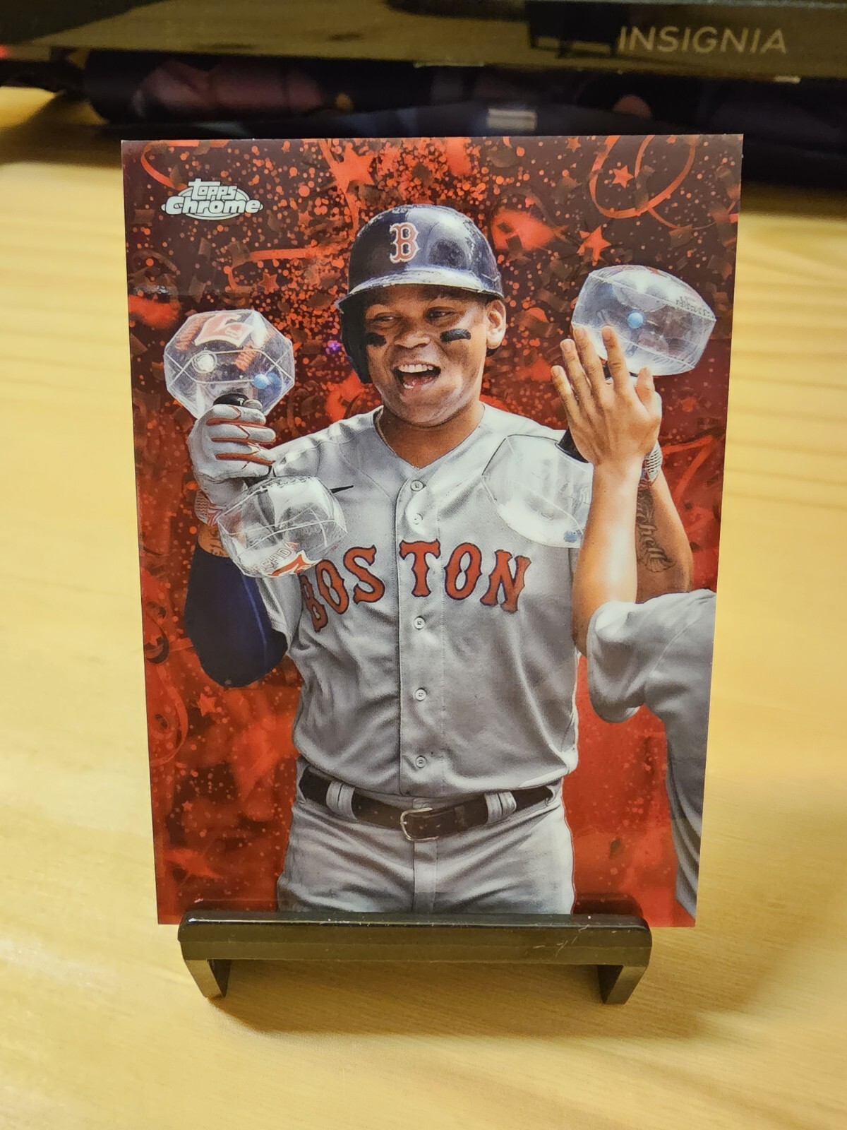2023 Topps Chrome Update Red Sox Rafael Devers Celebracion #d 1/5 RED