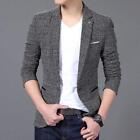 2018 Mens Blazer Jacket Fashion Design Smart Slim-Fit Blazers Coats Korean Suits