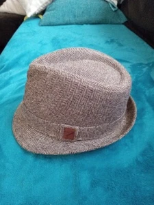 Daniel Cremieux 38 Collection Men's Fedora Hat Polyester/Wool Blend Brown L/XL - Picture 1 of 10