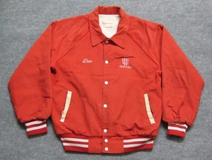 CHAQUETA HOOSIERS ORIGINAL VINTAGE INDIANA UNIVERSITY PANA PARA HOMBRE GRANDE - Imagen 1 de 12