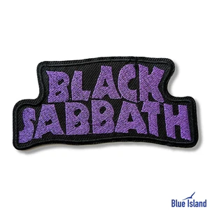 Black Sabbath Rock and Roll Music Band Iron-On Sew-On Embroidered Patch - Bild 1 von 3