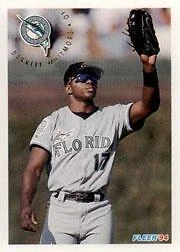 1994 Fleer Baseball "Main Set" Base Cards #481 to #720 - Image 1 of 1