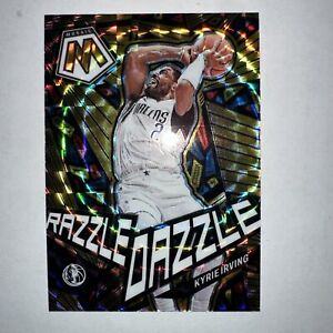 2022-23 Panini Mosaic Basketball Razzle Dazzle Kyrie Irving Prizm #8 SSP