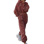 Ladies 2 Piece Sweatsuit Loose Fit 2 Piece Tracksuit Suit Oversized Daily Outfit
