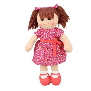 Hopscotch Rag Doll Girl Poppy 14"/35cm soft toy doll NEW - Picture 1 of 3
