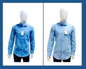 Camisas de trabajo formales clásicas formales de oficina de negocios de manga larga para hombre Springfield SF0 - Imagen 1 de 10