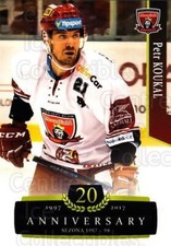 2017-18 Czech OFS Classic Anniversary #38 Petr Koukal