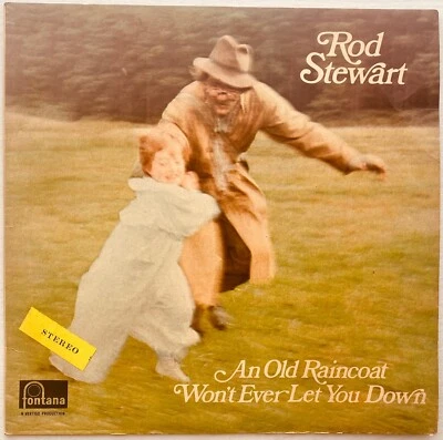 Rod Stewart - An Old Raincoat Won't Ever Let You  - Original Record Colombia VG+ Foto 1 de 4