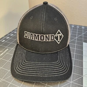 Diamond T Outdoor Cap OC771 Black OSFM Snapback Embroidered - Picture 1 of 10
