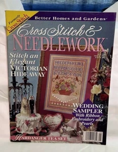 Kreuzstich & Handarbeit Juni 1996 Hochzeit Sampler Hardanger Teeservice & andere - Bild 1 von 7