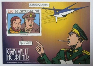 E.P. JACOBS TIMBRE BLAKE ET MORTIMER DE 2004 EN ÉTAT NEUF - Picture 1 of 2