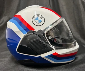 Nolan N120-1 LINEO & BMW STICKERS Flip Back Touring Motorcycle Full Face Helmet - Picture 1 of 5