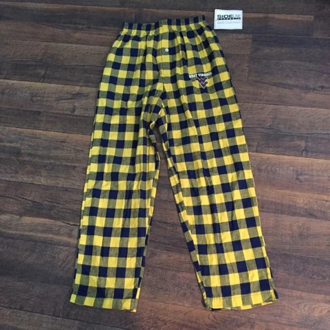 NCAA  WEST VIRGINIA MOUTAINEERS MEN'S pajama PANTS, LARGE Cover