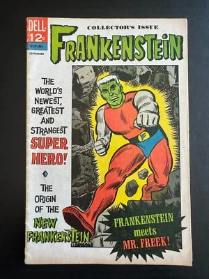 Frankenstein #2 - Cubierta de Tony Tallarico (Dell, 1966) fina/en muy buen estado Foto 1 de 3